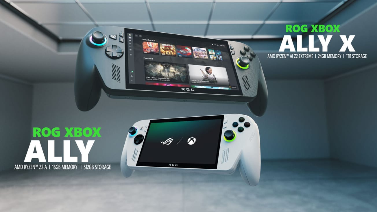 Estas son las Ally de Xbox y Asus, las nuevas consolas portátiles